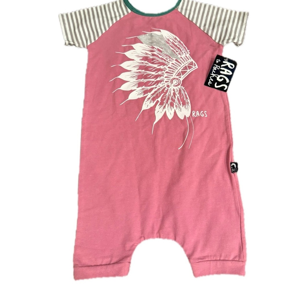 Rags to raches 3-4 romper